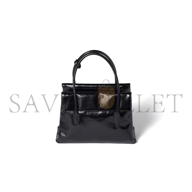 M1v M1v solitaire shiny leather bag 5ba302 (28*19.5*11cm)
